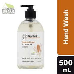 Bosisto's Banksia Flower & Lavender Moisturising Hand Wash 500mL Pump