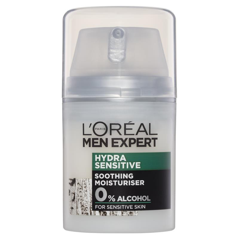 L'Oreal Men Expert Hydra Sensitive Moisturiser Cream 50mL