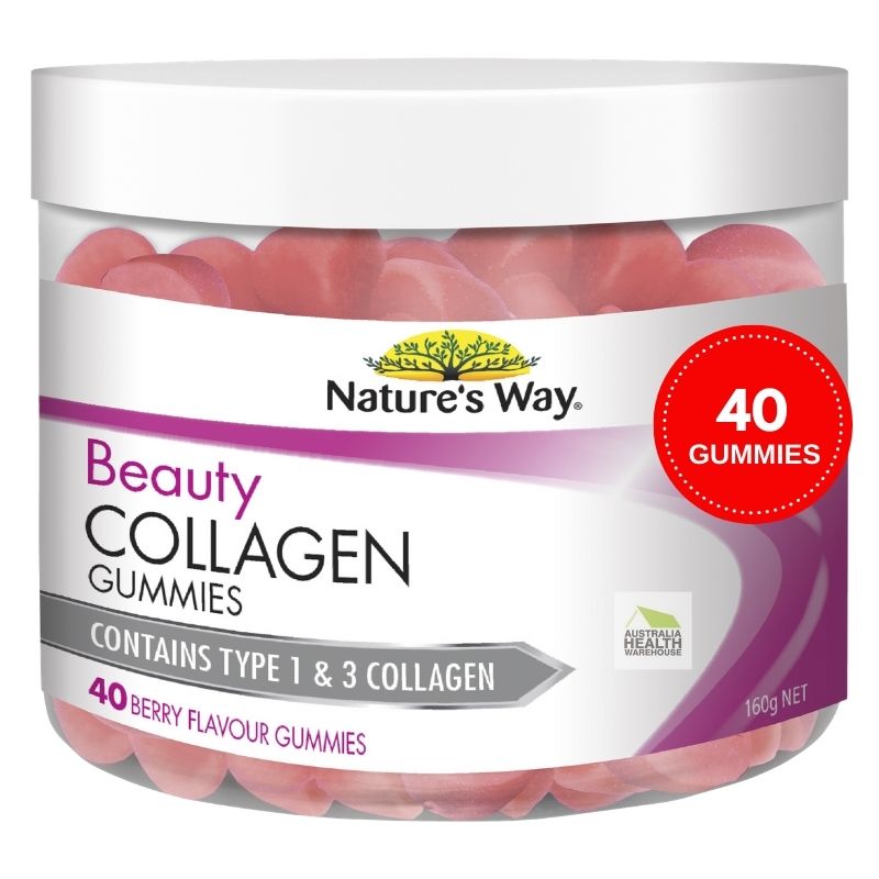 Nature's Way Beauty Collagen Gummies 40 Gummies February 2024