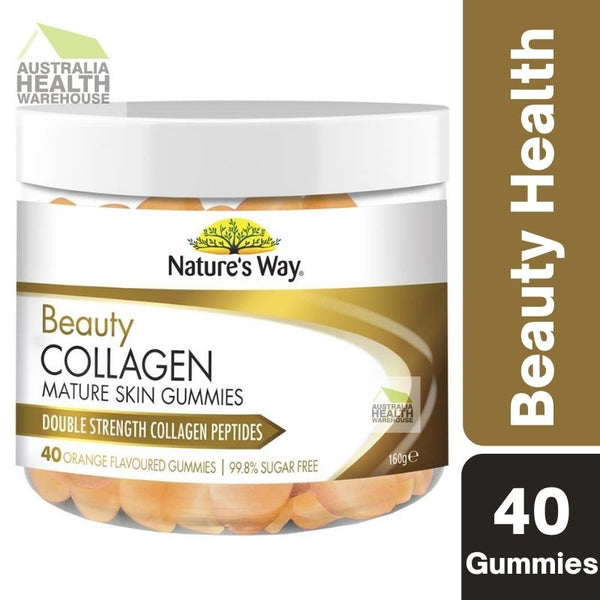 Nature's Way Beauty Collagen Mature Skin 40 Gummies December 2023