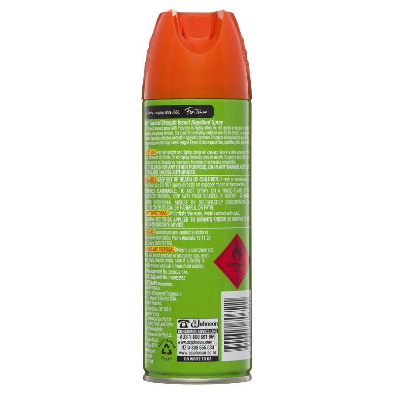 Off! Tropical Strength Insect Repellent Spray 150g