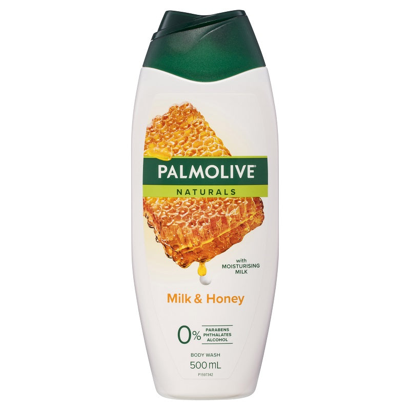 Palmolive Naturals Milk & Honey Body Wash 500mL