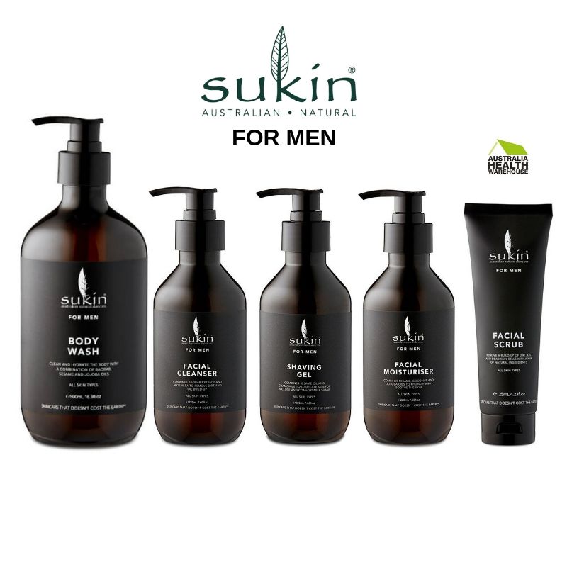 Sukin For Men Facial Scrub 125mL