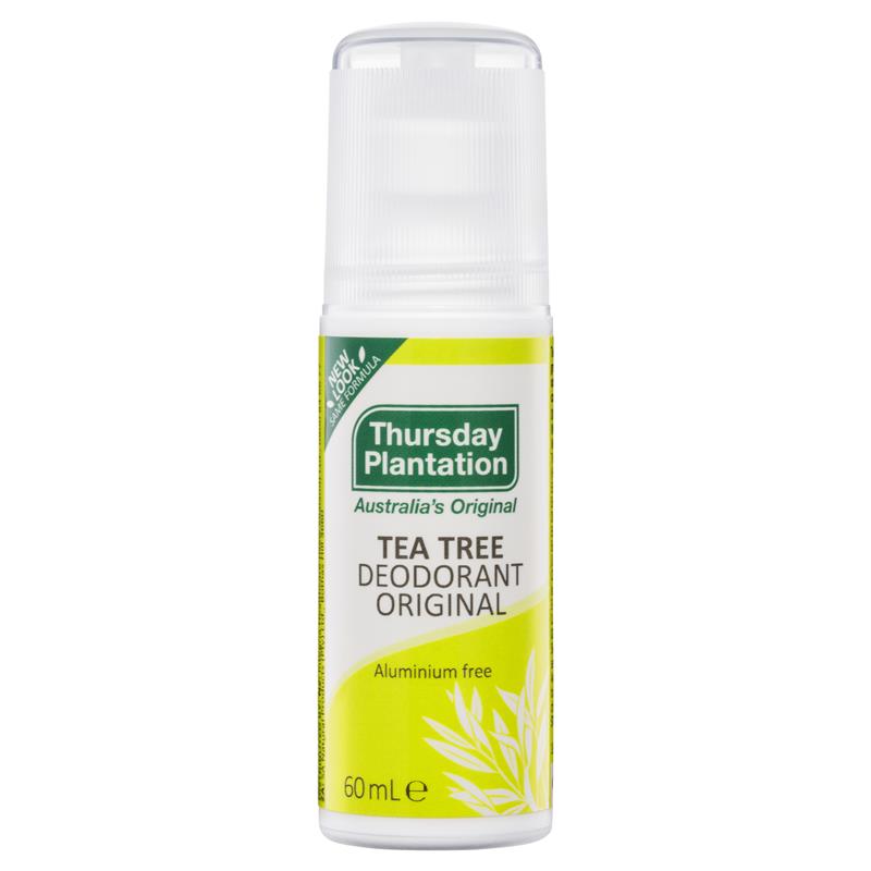 Thursday Plantation Tea Tree Deodorant Original 60mL-Hair & Body Care-Thursday Plantation-Australia Health Warehouse