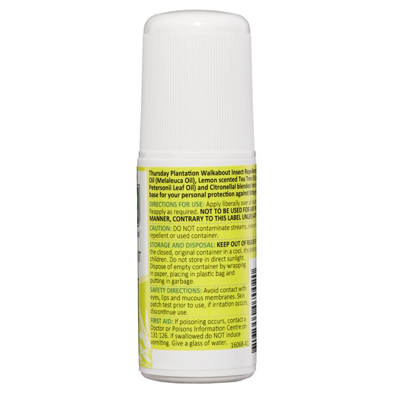 Thursday Plantation Walkabout Insect Repellent Roll-On 50mL March 2026
