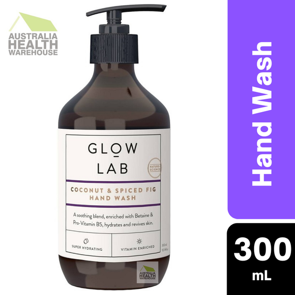Glow Lab Coconut & Spiced Fig Hand Wash 300mL July 2025