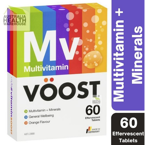 Voost Multivitamin Effervescent 60 Tablets August 2024
