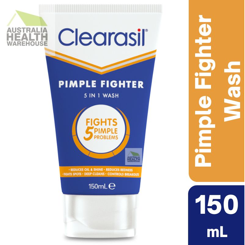 [CLEARANCE EXPIRY: 05/2024] Clearasil Pimple Fighter 5 in 1 Wash 150mL