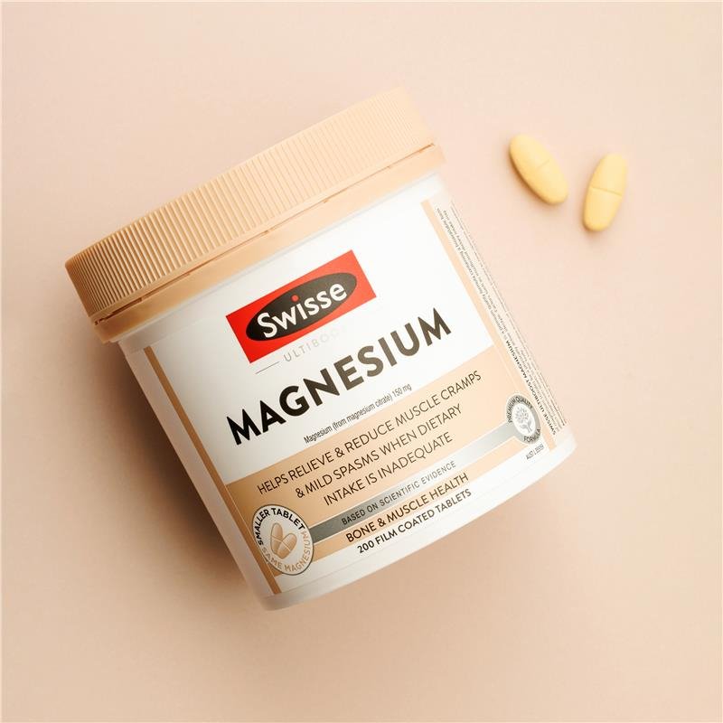 [Expiry: 05/2025] Swisse Ultiboost Magnesium 200 Tablets