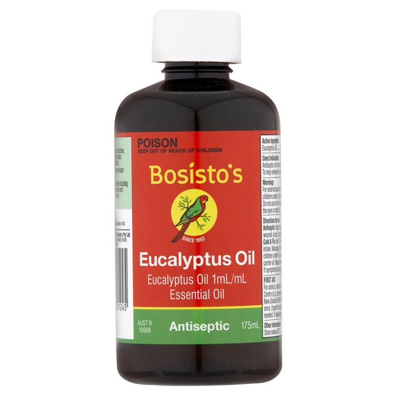 [Expiry: 05/2025] Bosisto’s Eucalyptus Oil 175mL