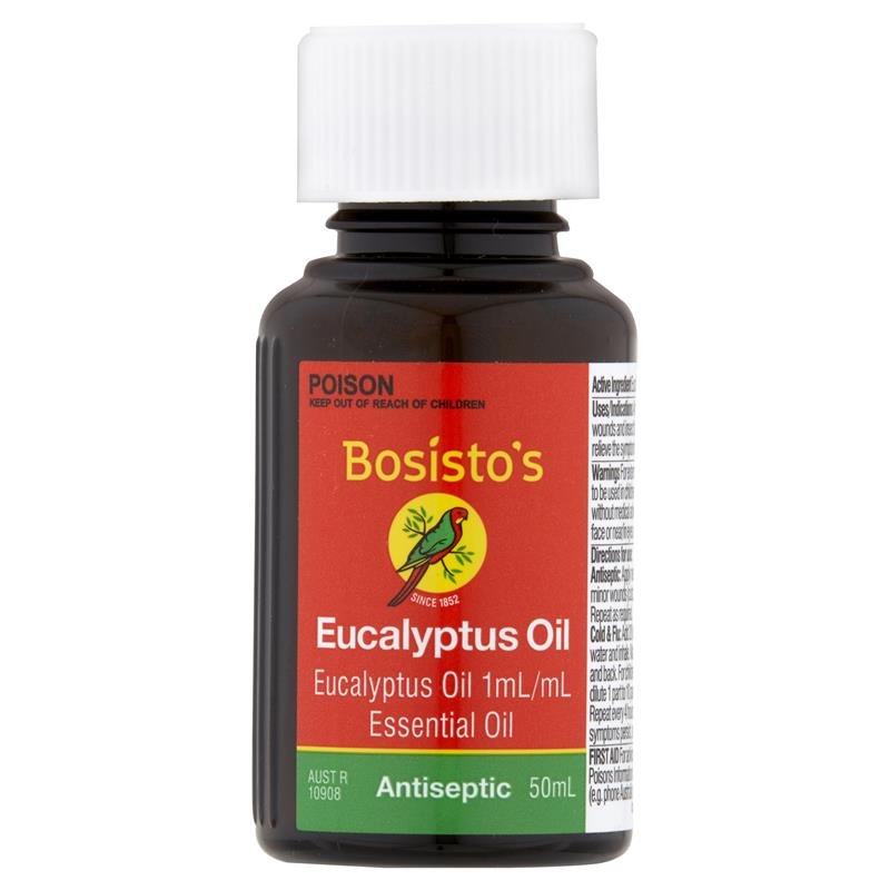 [EXPIRY: December 2025] Bosisto’s Eucalyptus Oil 50mL