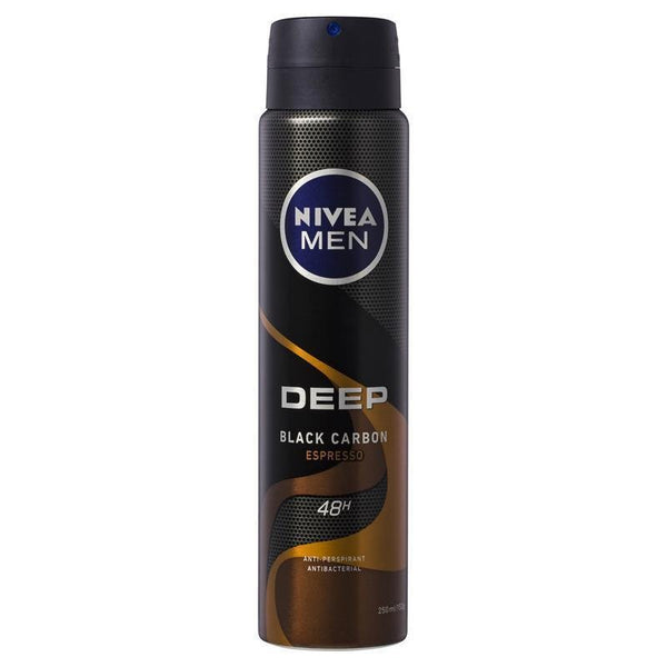 Nivea Men Deep Espresso Anti-Perspirant Deodorant Spray 250mL