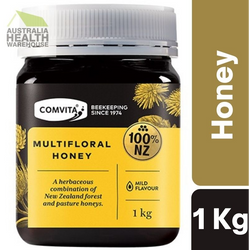 Comvita Multiflora Honey 1kg August 2025