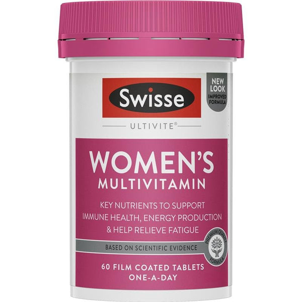 [Expiry: 11/2025] Swisse Women's Ultivite Multivitamin 60 Tablets