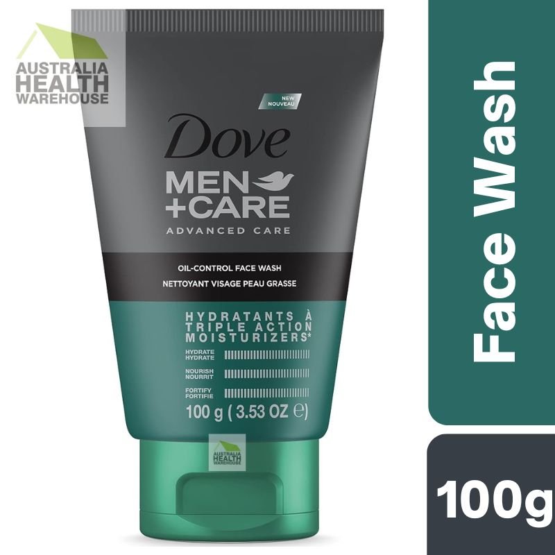 Dove Men + Care Oil-Control Face Wash 100mL August 2025