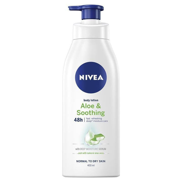Nivea Aloe & Soothing Body Lotion - Normal to Dry Skin 400mL