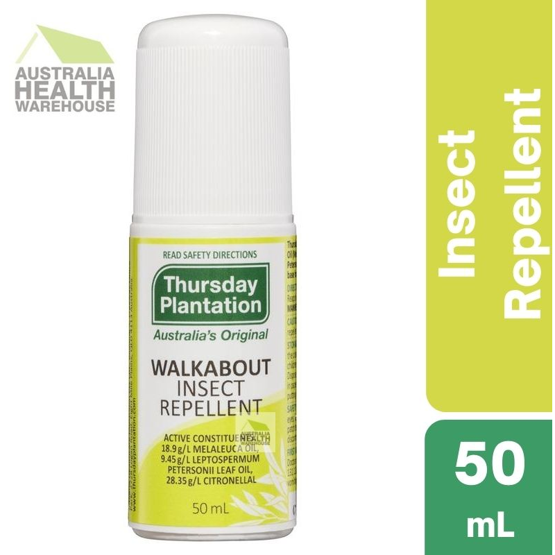 Thursday Plantation Walkabout Insect Repellent Roll-On 50mL March 2026