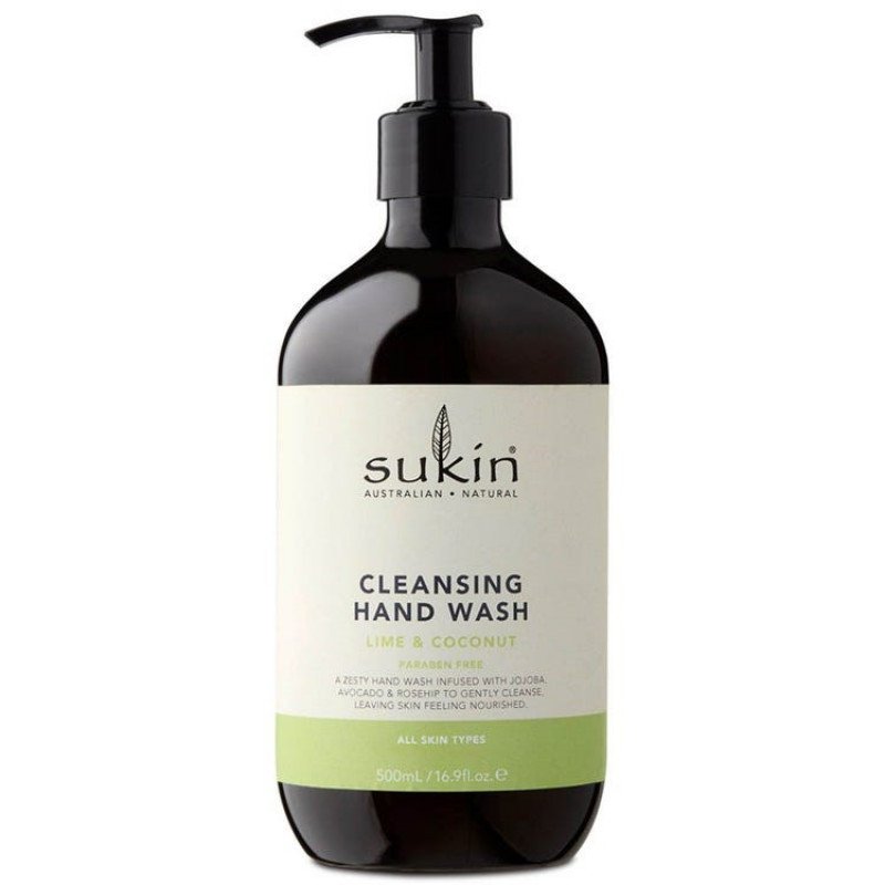 Sukin Cleansing Hand Wash Lime & Coconut 500mL