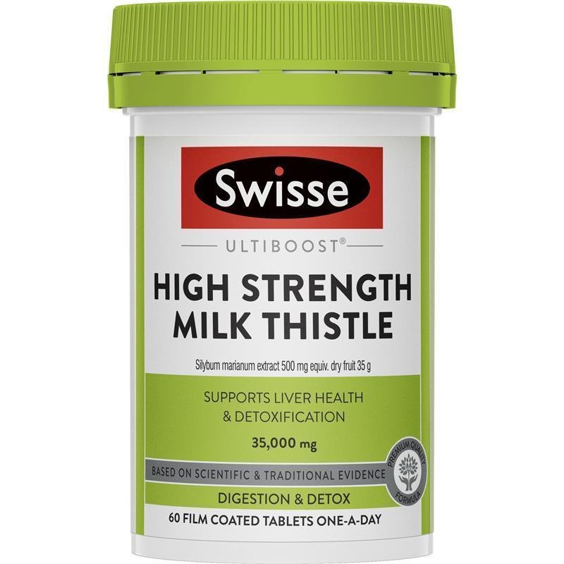 [Expiry: 06/2026] Swisse Ultiboost High Strength Milk Thistle 60 Tablets