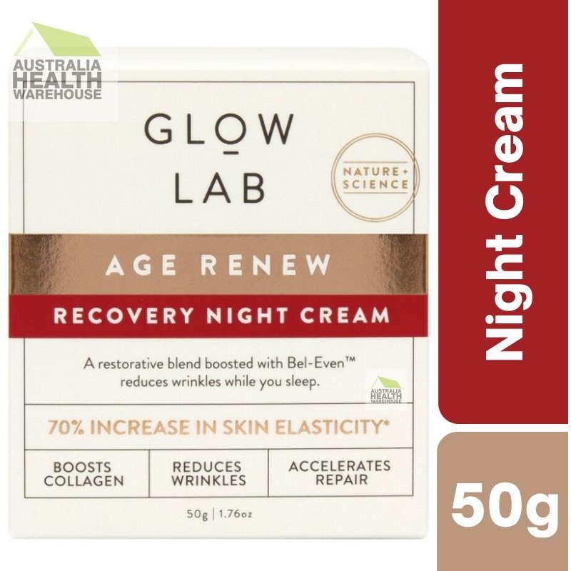 Glow Lab Age Renew Recovery Night Cream 50g February 2022
