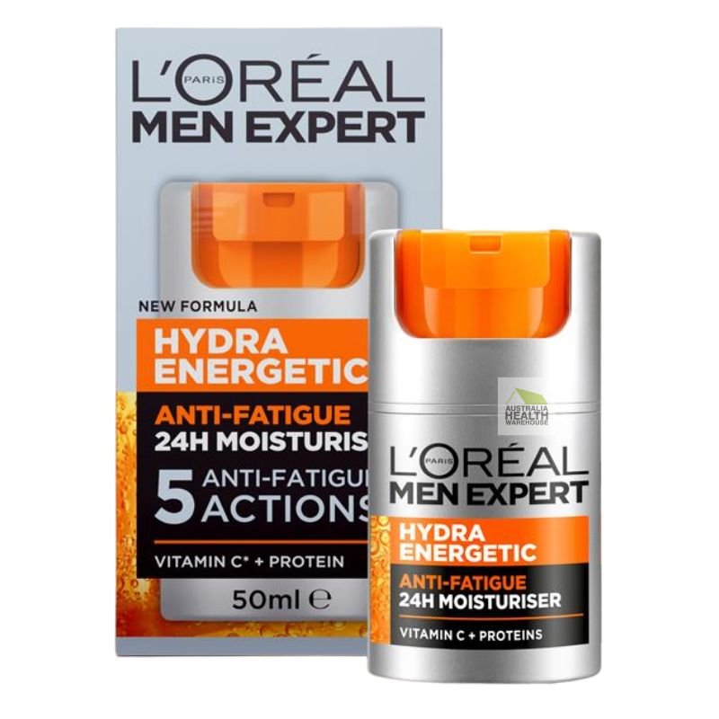 L'Oreal Men Expert Hydra Energetic 24 Hour Moisturiser 50mL