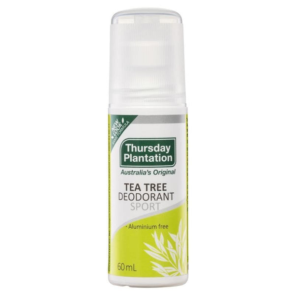 [Expiry: 03/2026] Thursday Plantation Tea Tree Deodorant Sport Roll On 60mL