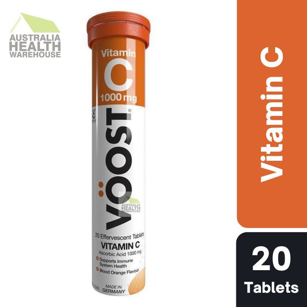[Expiry: 08/2024] Voost Vitamin C 1000mg Effervescent 20 Tablets