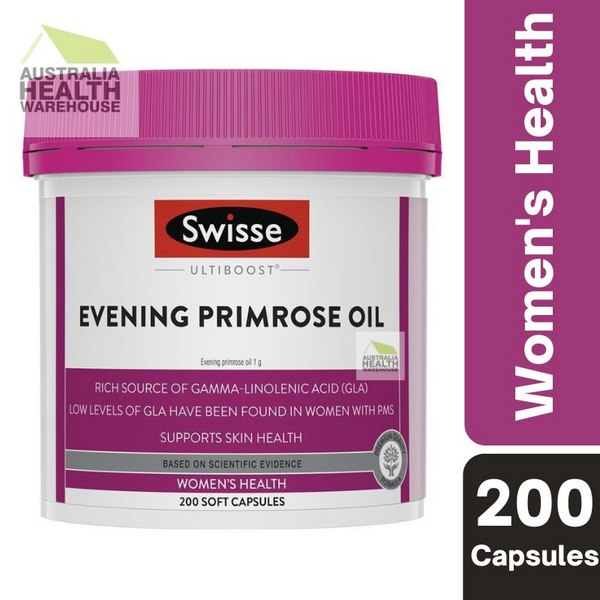 [Expiry: 03/2025] Swisse Ultiboost Evening Primrose Oil 200 Capsules