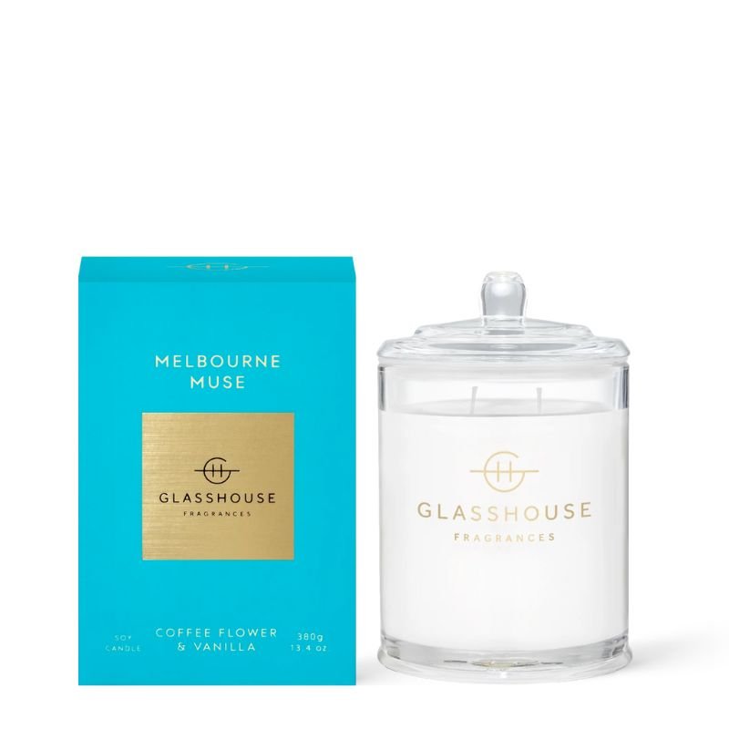 Glasshouse Fragrances Melbourne Muse Coffee Flower & Vanilla 380g