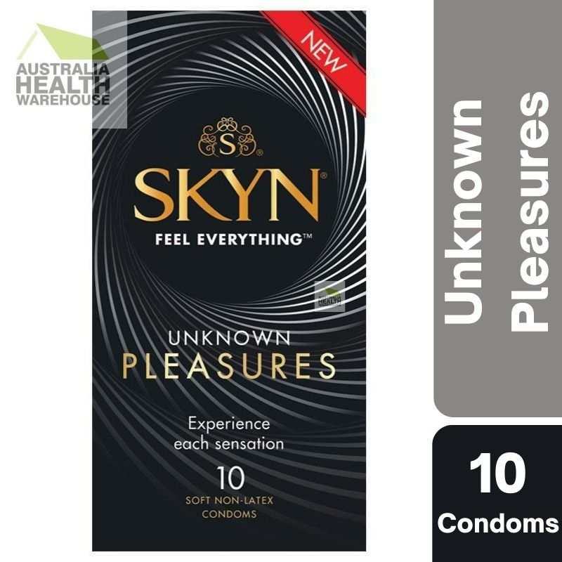 Ansell SKYN Unknown Pleasures Condom 10 Pack April 2023