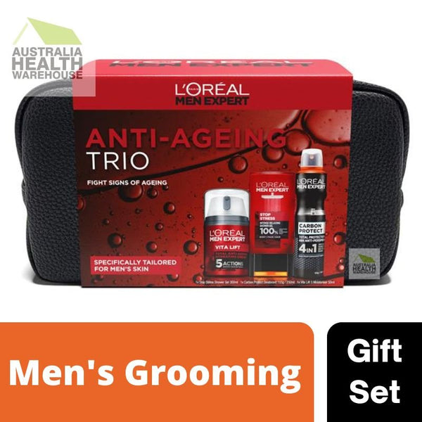 L'Oreal Men Expert Anti-Ageing Trio Gift Bag
