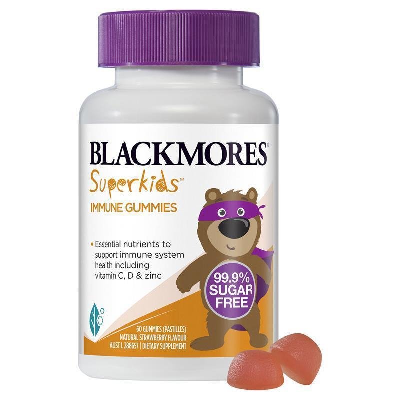 Blackmores Superkids Immune 60 Gummies May 2024