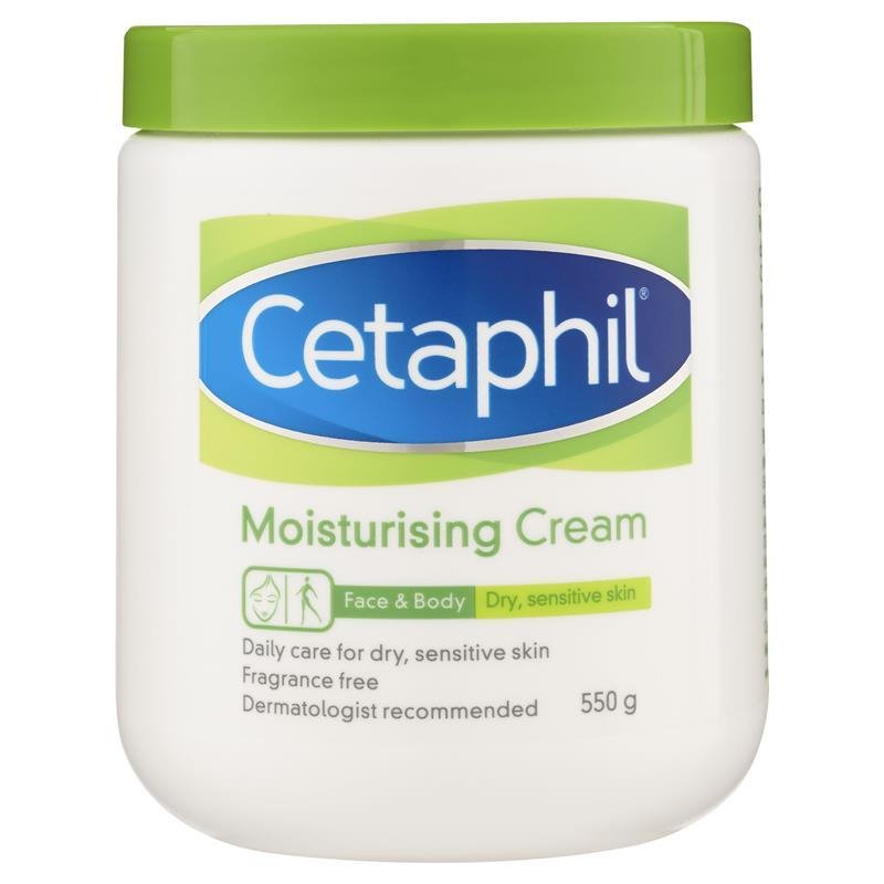 Cetaphil Moisturising Cream 550g March 2025