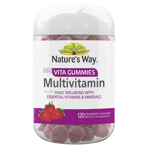 [Expiry: 03/2025] Nature's Way Vita Gummies Adult Multi-Vitamin 120 Pastilles