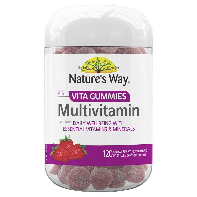 [CLEARANCE] Nature's Way Vita Gummies Adult Multi-Vitamin 120 Pastilles [November 2023]