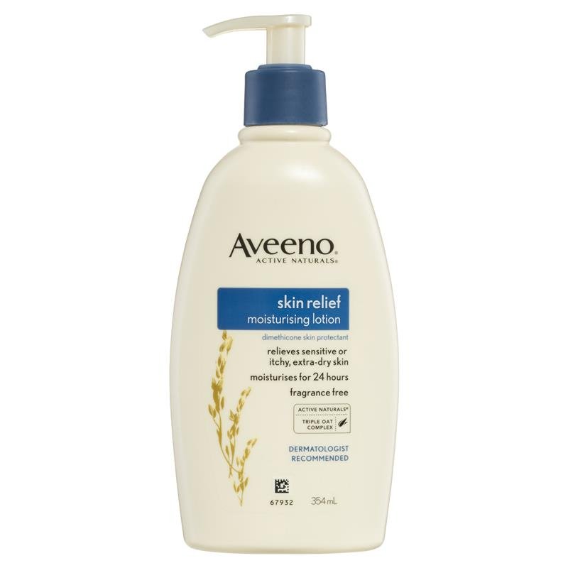 Aveeno Active Naturals Skin Relief Moisturising Lotion Fragrance Free 354mL