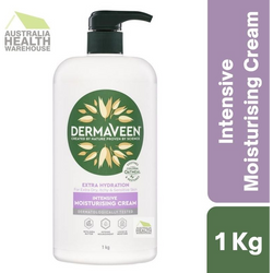 DermaVeen Intensive Extra Hydration Moisturising Cream 1kg June 2025