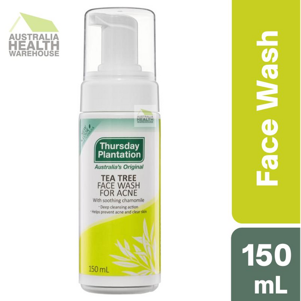 [CLEARANCE: 06/2024] Thursday Plantation Tea Tree Face Wash for Acne 150mL