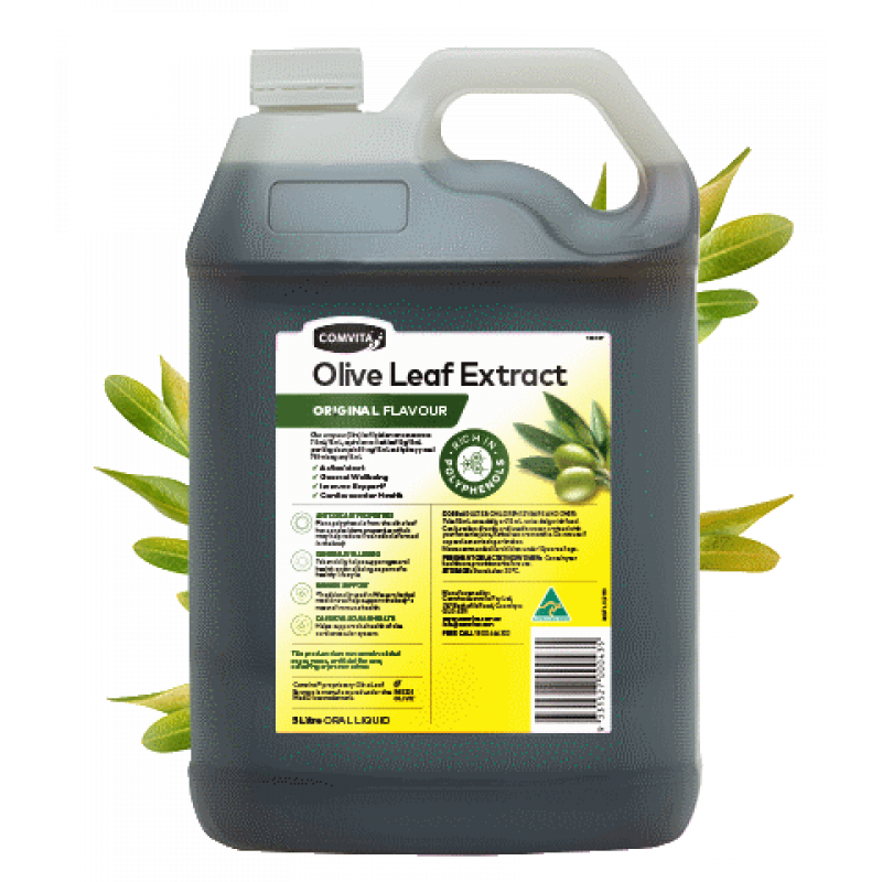 Comvita Olive Leaf Extract Original Flavour 5 Litre January 2026