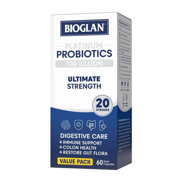 [Expiry: December 2024] Bioglan Platinum Probiotics 100 Billion 60 Capsules