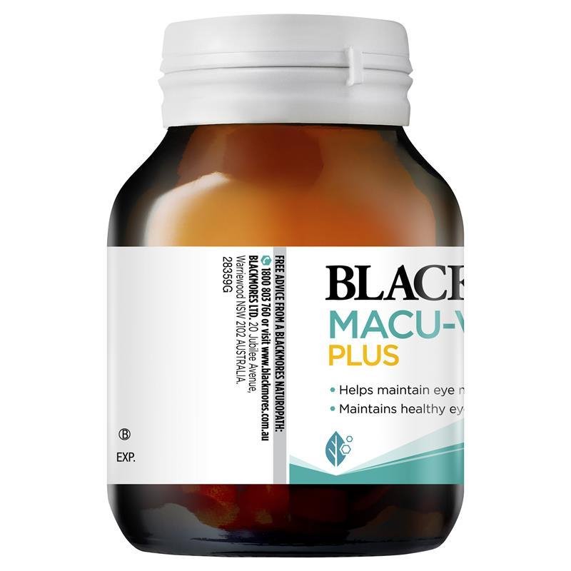 [Expiry: 08/2024] Blackmores Macu-Vision Plus 60 Tablets