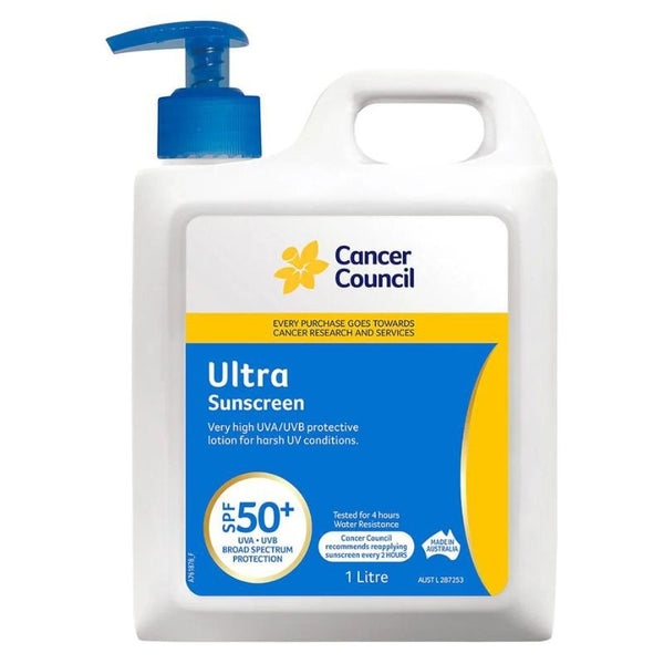 [Expiry: 06/2026] Cancer Council SPF 50+ Ultra 1 Litre
