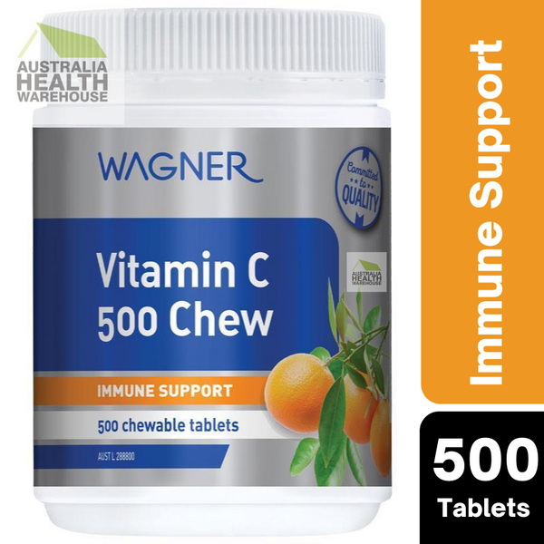 [CLEARANCE] Wagner Vitamin C 500 Chewable Tablets January 2024