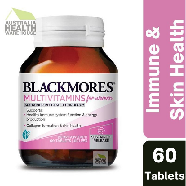 [Expiry: 09/2024] Blackmores Multivitamins for Women Sustained Release 60 Tablets
