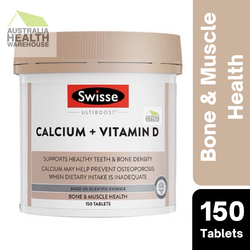 [Expiry: 01/2026] Swisse Ultiboost Calcium + Vitamin D 150 Tablets