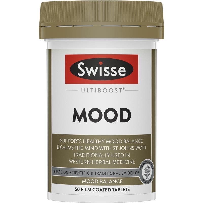 Swisse Ultiboost Mood 50 Tablets June 2025