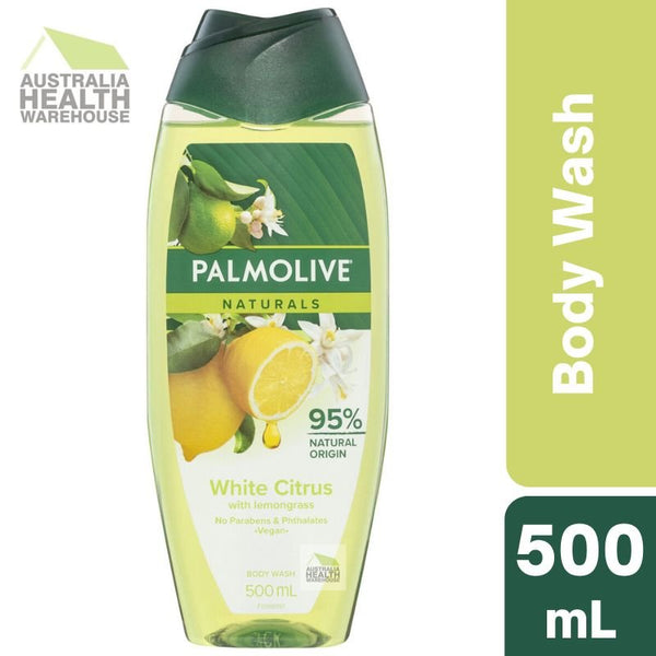 Palmolive Naturals White Citrus with Lemongrass Body Wash 500mL