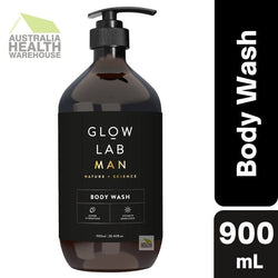 Glow Lab Man Body Wash 900mL April 2025