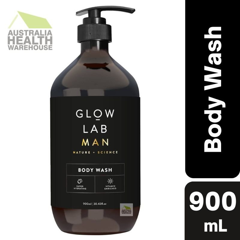 [Expiry: 08/2025] Glow Lab Man Body Wash 900mL