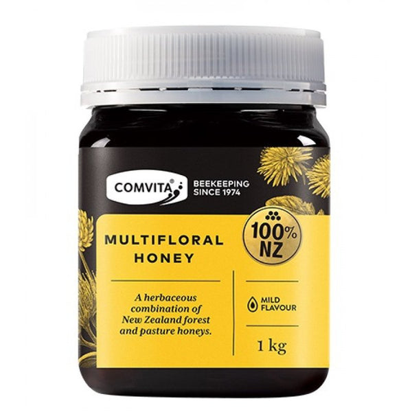 Comvita Multiflora Honey 1kg August 2025